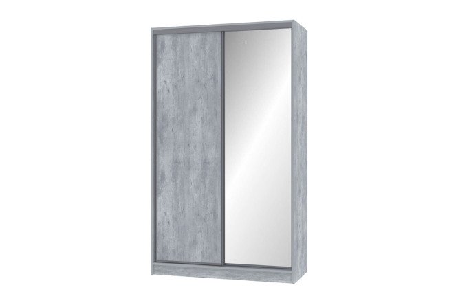 Изображение товара Шкаф-купе Home 135х229,5 см, светлый Atelier, с одним зеркалом