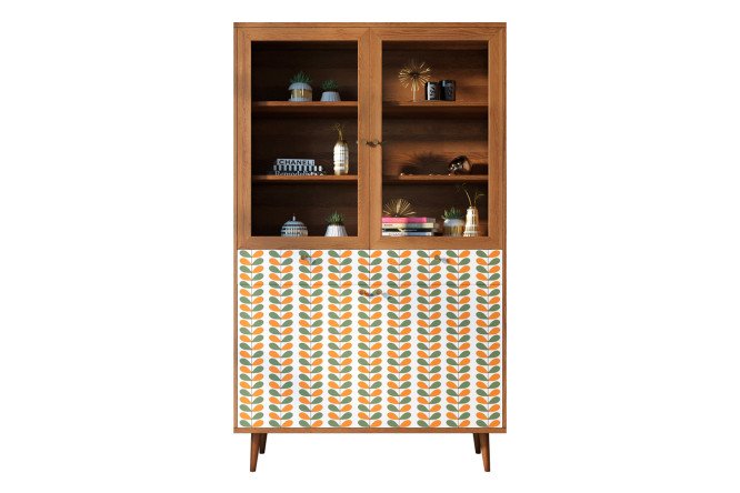 Изображение товара Буфет 2 дверцы 2 ящика Berber с современным дизайном и принтом