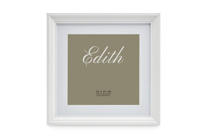 Изображение товара Фоторамка с паспарту Эдит 40х40 см настенная универсальная
