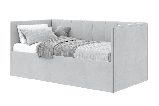 Изображение товара Кровать с подъёмным механизмом Мика 80х160 см светло-серый