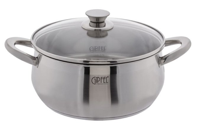 Изображение товара Кастрюля GIPFEL Serenade 5.2 л нержавеющая сталь для индукционных плит