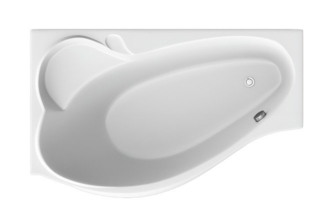 Изображение товара Ванна пристенная Marka One Gracia L, левый, белый 160x95 см