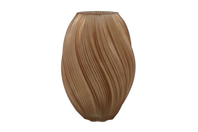 Изображение товара Декоративная ваза из стекла Ekg-31 27 см для интерьера и подарка