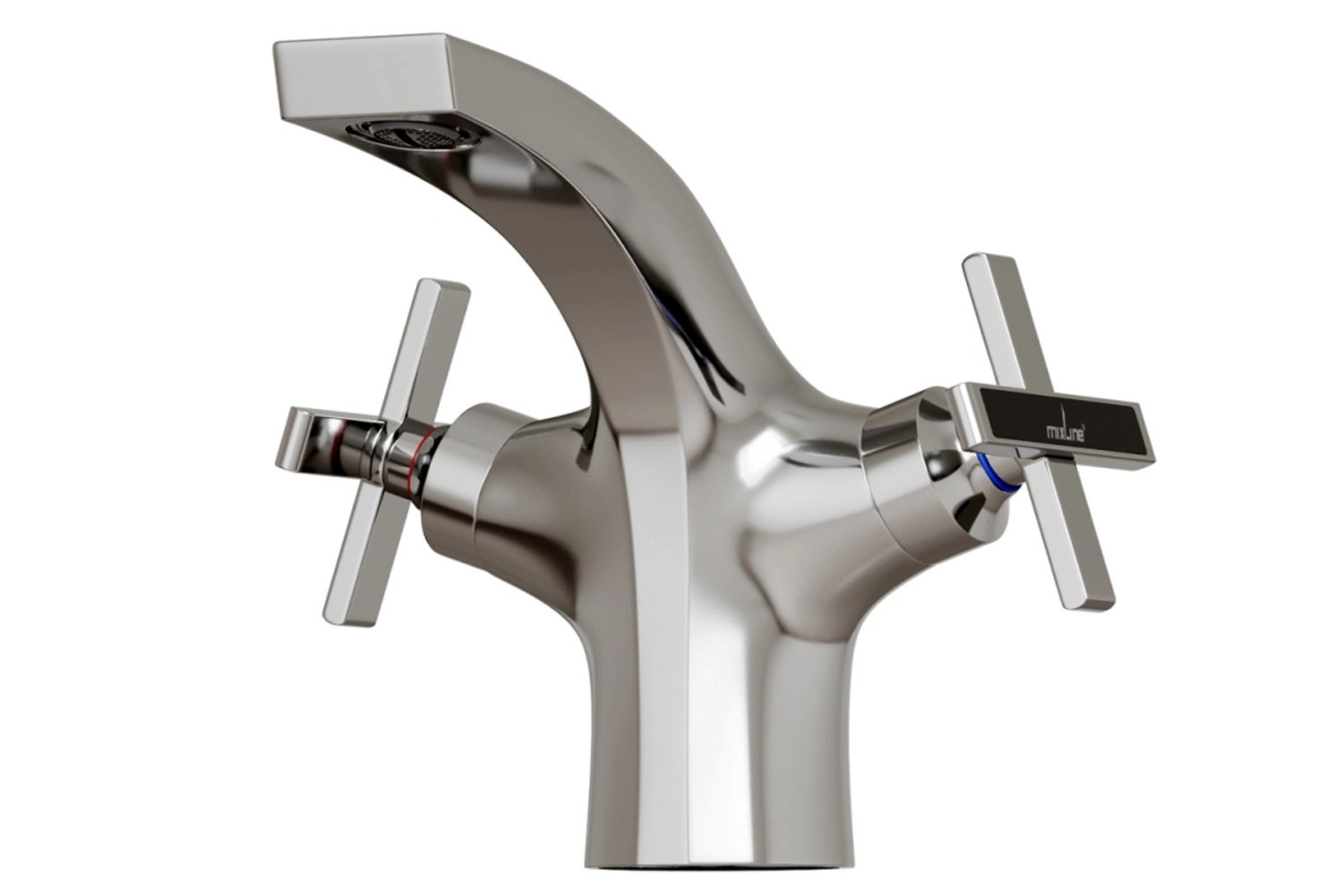 Смеситель для раковины MIXLINE Cross ML37-04 — цена и наличие Смеситель для раковины MIXLINE Cross ML37-04