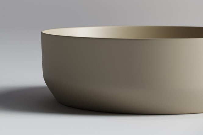 Умывальник накладной CERAMICANOVA Element CN6022MC 39х12х39 см