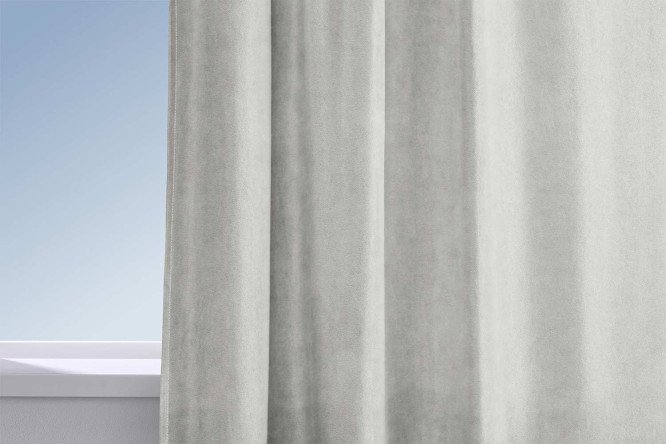Штора ESTUDI BLANCO Colette 180х280 см, 1 шт., цвет белый