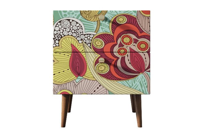 Изображение товара Тумба прикроватная с 2 ящиками Berber