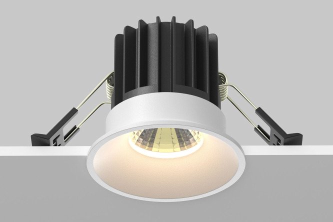 Светильник встраиваемый MAYTONI Downlight Round 6x5.3x6 см, LED