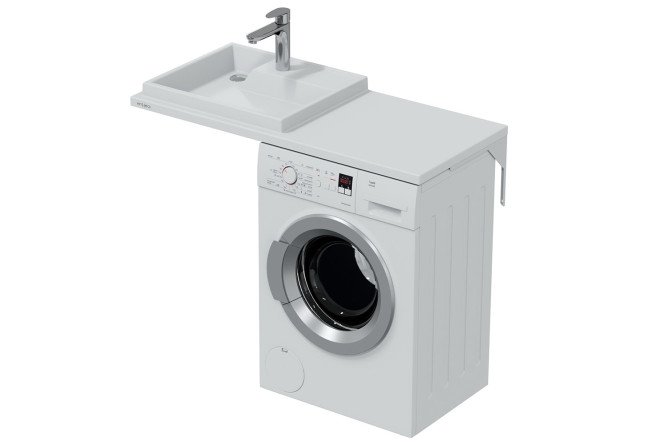 Изображение товара Раковина САНТА Юпитер над стиральной машиной 110х9х50 см
