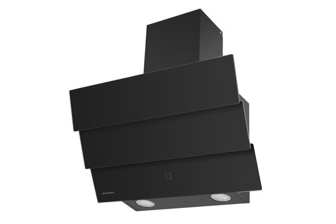 Изображение товара Вытяжка MAUNFELD Cascada 60 Glass Black цвет чёрный, 60х34.3х33.3 см
