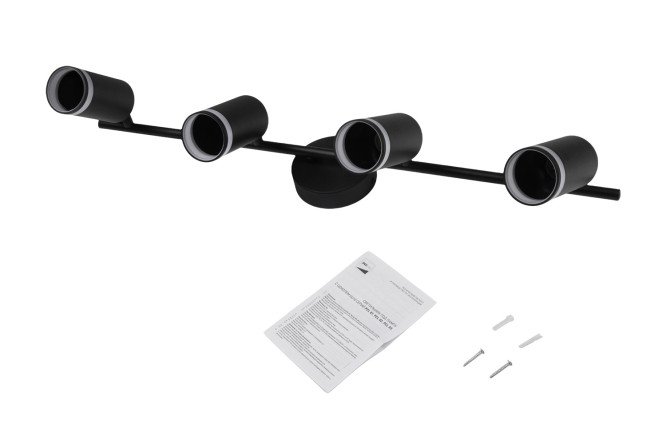 Светильник настенно-потолочный JAZZWAY PCL 0104 3 м², 64x18.9x10 см, GU10