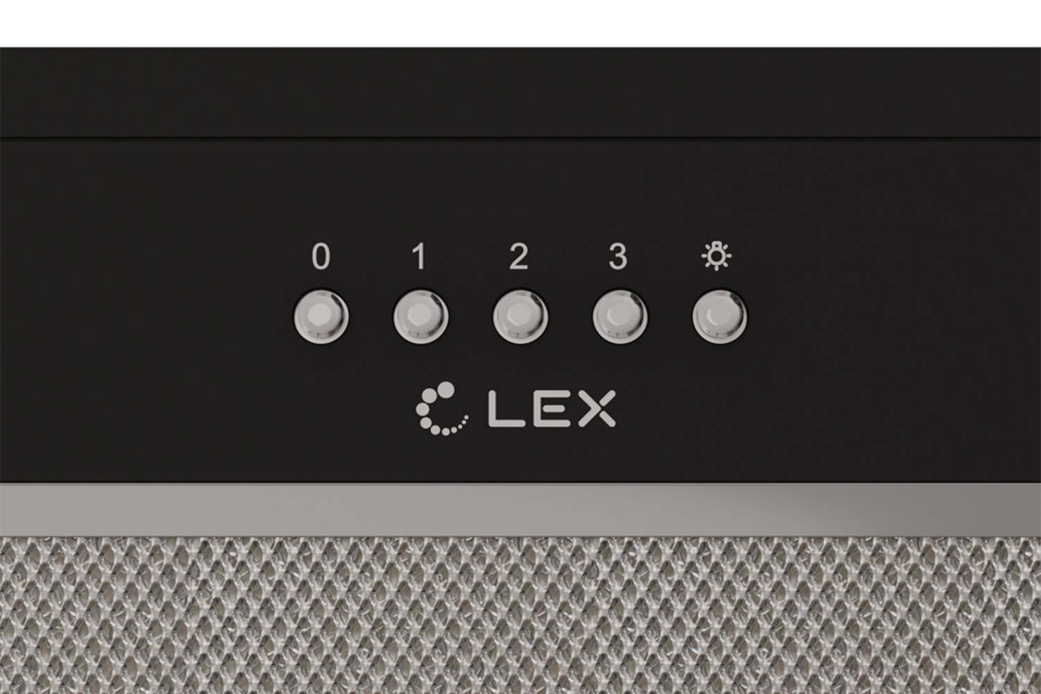 Вытяжка LEX Hyper 600 Light BL цвет чёрный, 52 см