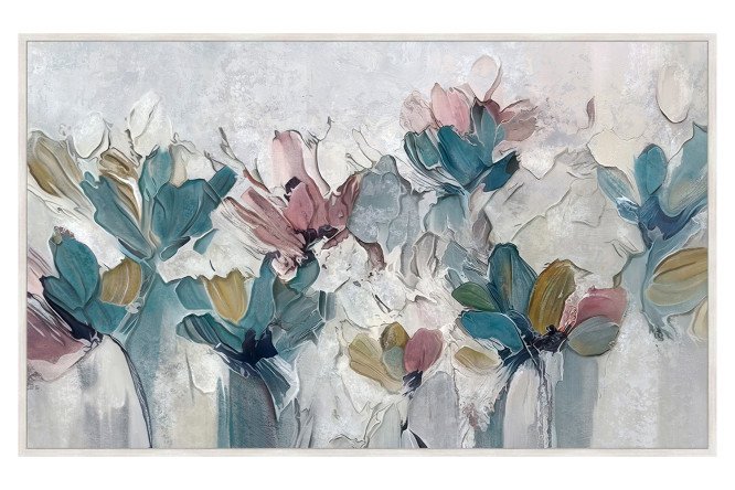 Изображение товара Репродукция воздушных цветов в раме 60х100 см artwork