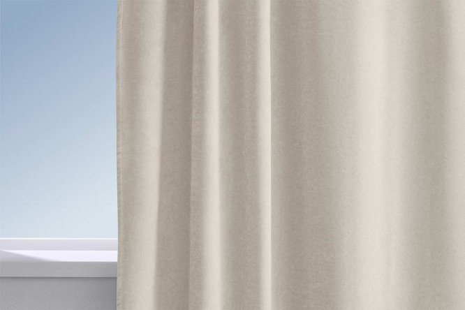 Изображение товара Штора HOFF Каламкар 200х300 см, 1 шт., цвет бежевый