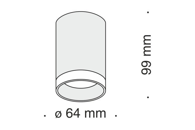 Светильник потолочный MAYTONI Ceiling & Wall Pauline 3 м², 6.4x9.9x6.4 см, GU10