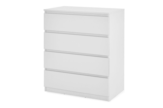 Изображение товара Комод Сноули белый цвет ЛДСП 80,2х100х48 см