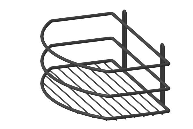 Изображение товара Полка прямая 1-ярусная П0001958 настенная 25x10.5x15 см