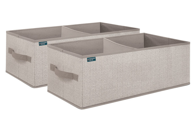 Изображение товара Набор коробов для хранения Melange 50x20x18 см Изображение товара Набор коробов для хранения Melange 50x20x18 см
