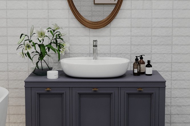 Раковина накладная Chic riviera 326804000 Накладная, 50х13.5х38 см
