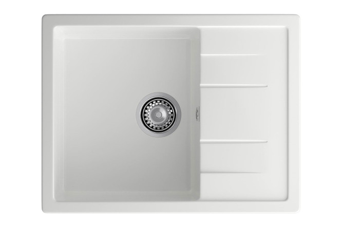 Мойка врезная с крылом GRANFEST Quadro GF-Q-650L 65х50х20 см