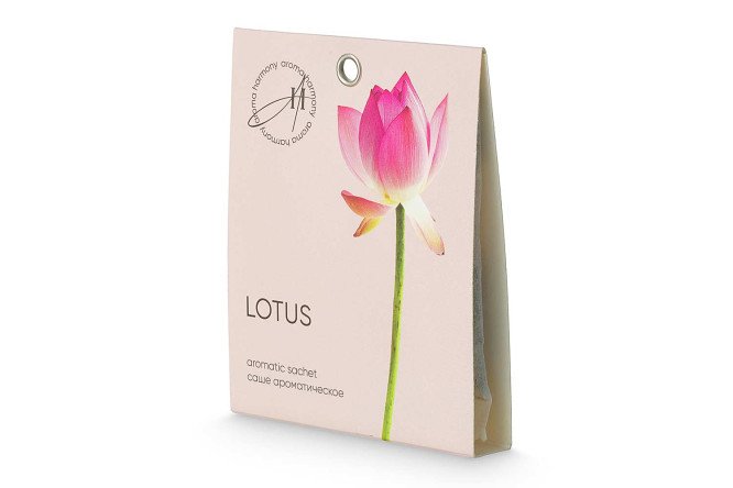 Изображение товара Ароматическое саше Spring Lotus 10 г для ароматизации малых помещений
