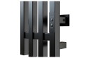 Полотенцесушитель MIXLINE Moon Quadro Black 557163 17.5х120 см