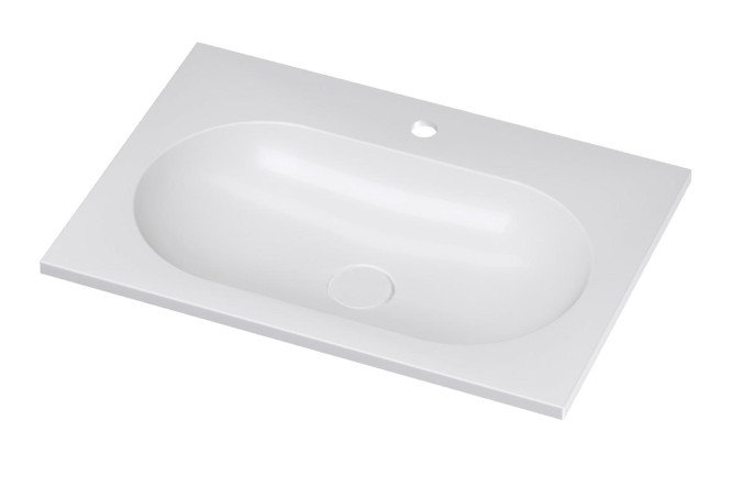 Изображение товара Раковина Гавана 700 70х14,2х48 см из мрамора накладная