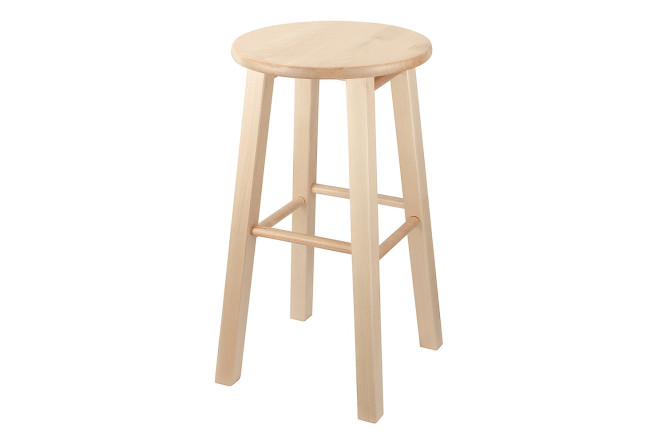 Изображение товара Барный табурет Loft Bar Natural 36x75x36 см из массива берёзы