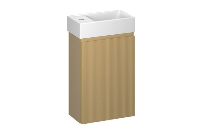 Изображение товара Подвесная тумба с раковиной WC Area 221801001 40 см бежевый