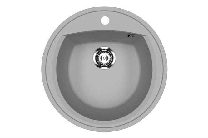 Изображение товара Врезная кухонная мойка ULGRAN U-603-342 52х52 см искусственный камень