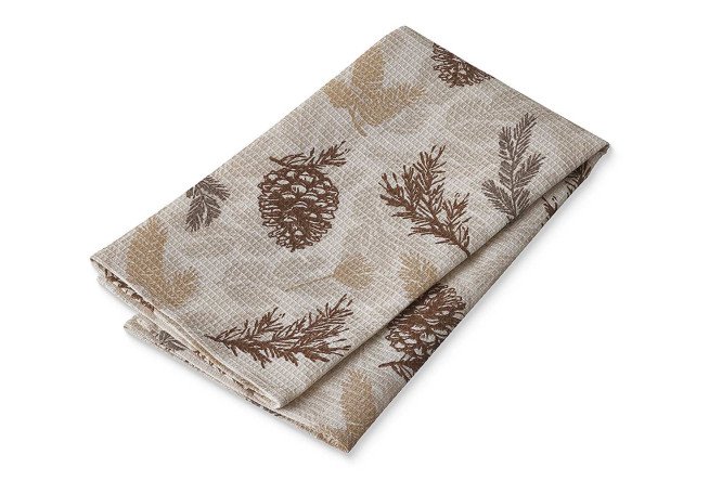 Изображение товара Вафельное полотенце HOFF Зимний лес 45x60 см из 100% хлопка