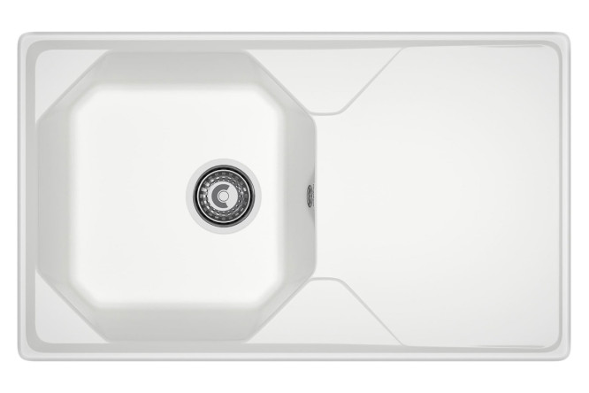 Изображение товара Мойка врезная с крылом GRANFEST Unique GF-U-840L 84х50х20 см