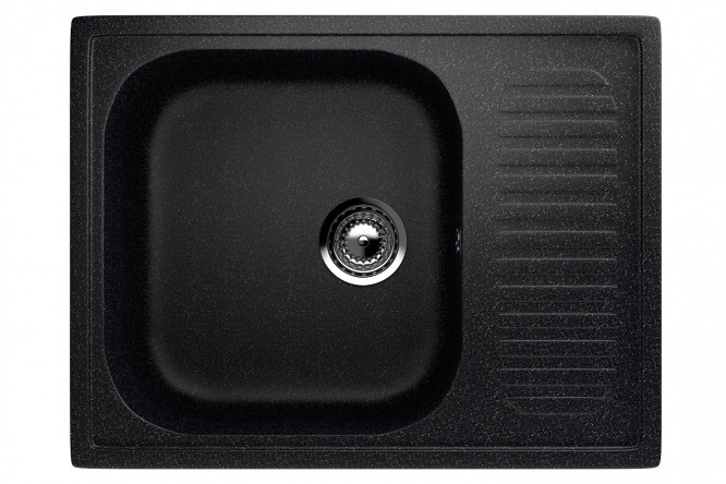 Изображение товара Мойка с крылом ULGRAN U-202 64х49х19 см из искусственного мрамора