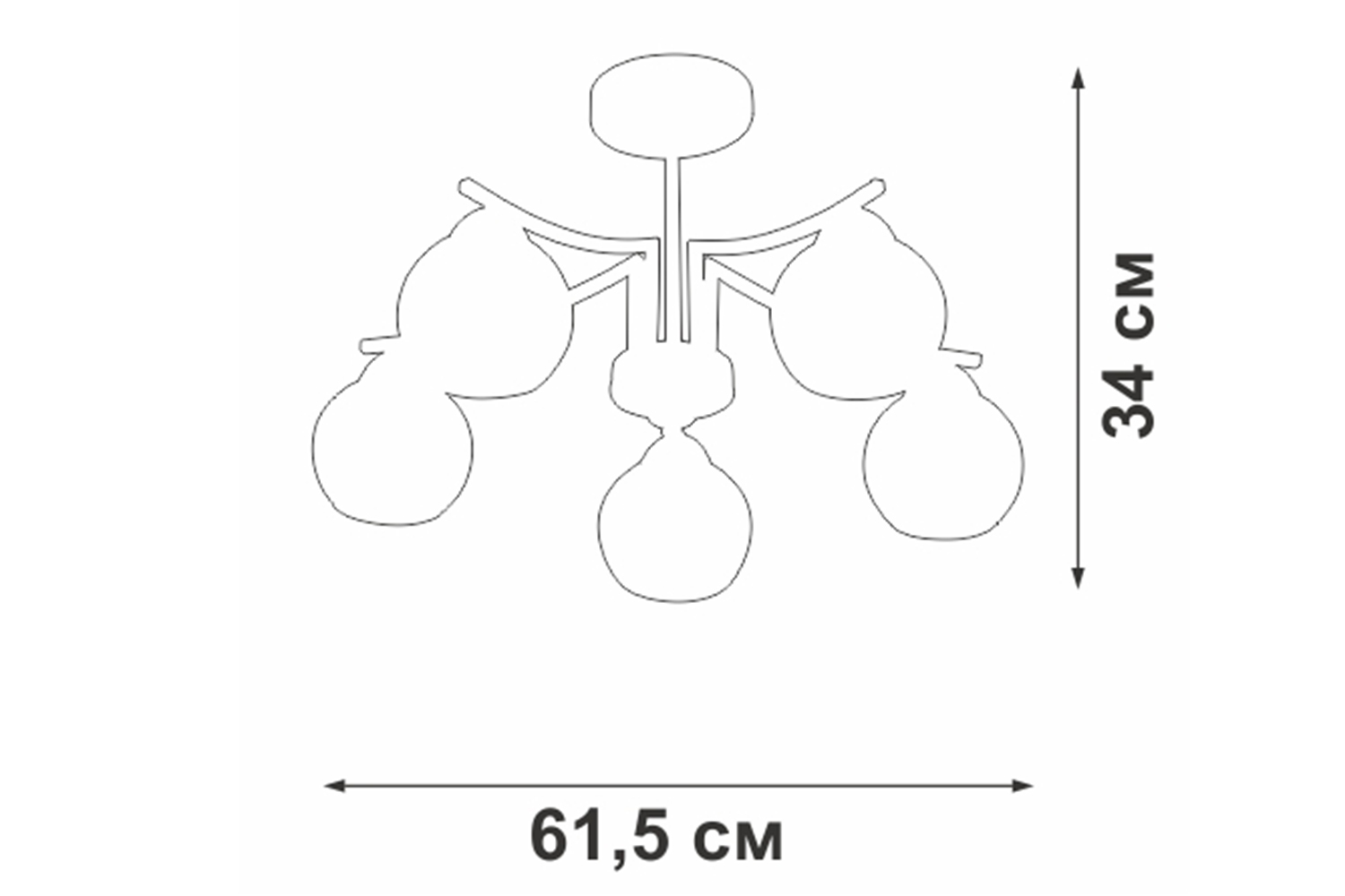 фото Люстра v4286 vitaluce