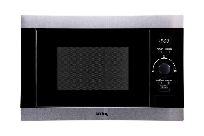Изображение товара Микроволновая печь KORTING KMI 825 XN встраиваемая черная нержавейка 59.5х39х41 см
