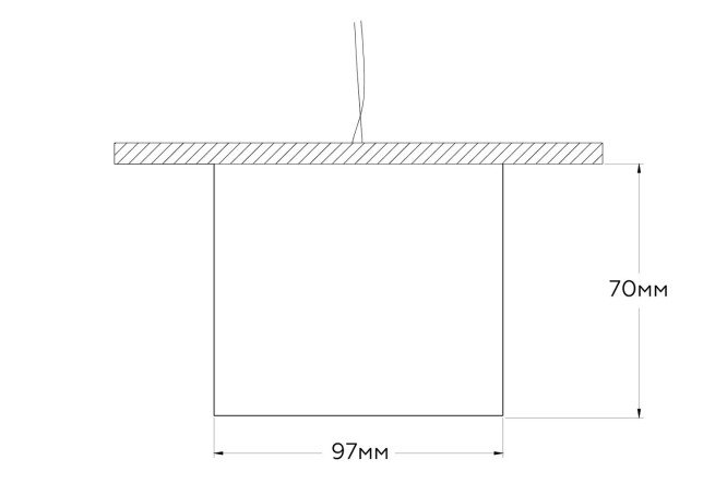 Светильник накладной AMBRELLA LIGHT Techno Spot 9.7x7x9.7 см, GX53