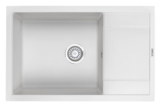 Изображение товара Мойка врезная с крылом GRANULA 7805 78х50х20 см кварц