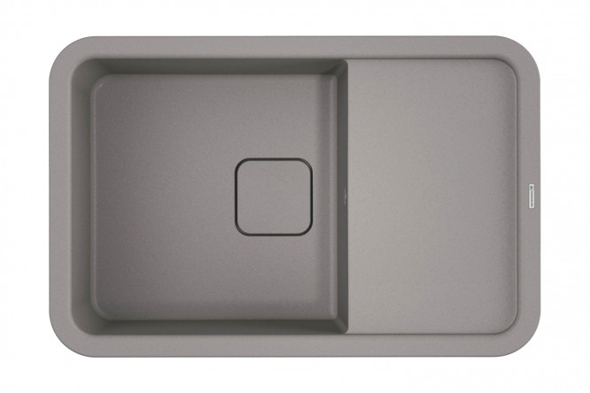 Изображение товара Врезная кухонная мойка OMOIKIRI Tasogare 78-GR из искусственного гранита с крылом