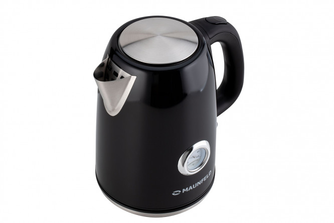 Изображение товара Электрический чайник MAUNFELD MFK-624B из нержавеющей стали черный 23,5x22,5x15,6 см