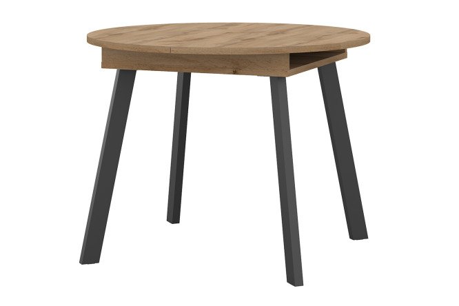 Изображение товара Стол Sirius 110х80х110 см из ЛДСП с металлическим основанием