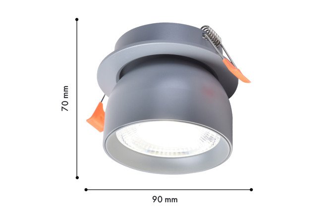 Светильник врезной LED FAVOURITE Astern 9x7x9 см, LED
