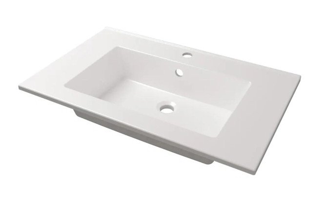 Изображение товара Раковина полувстраиваемая Parma 4538342001 Полувстраиваемая, 75х15.8х47.5 см