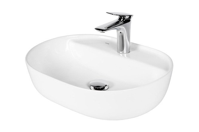 Изображение товара Раковина накладная BOND Oval S01-500 50х13.5х39 см