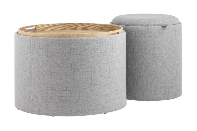Пуф c ящиком Stool Group Хюгге L