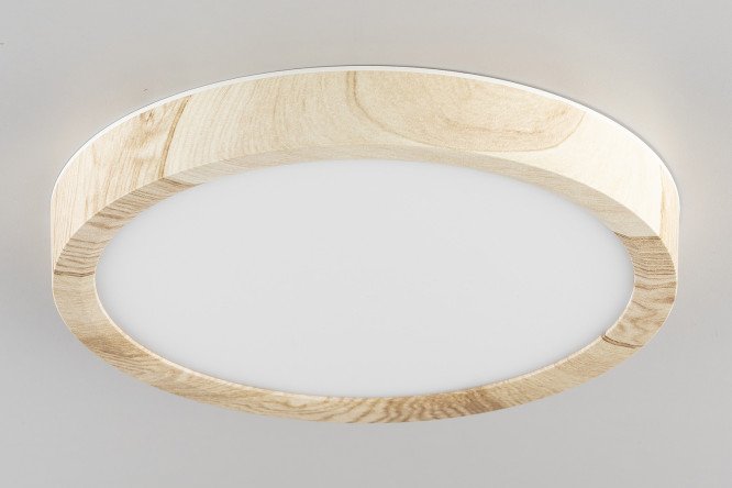 Светильник накладной LED CITILUX Бейсик 6 кв.м, 18x2.5x18 см, LED
