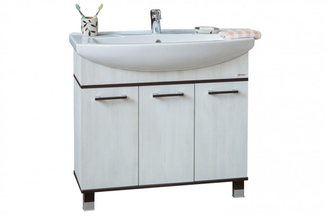 Изображение товара Тумба под раковину Sanflor Толедо 100.8 см современный дизайн и надежность