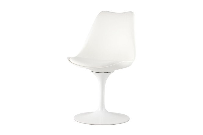 Изображение товара Стул Tulip 48х80х43 см из пластмассы и искусственной кожи