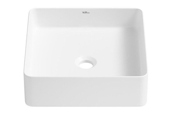 Изображение товара Раковина накладная Freedom 2.0 36х11х36 см белый матовый фарфор