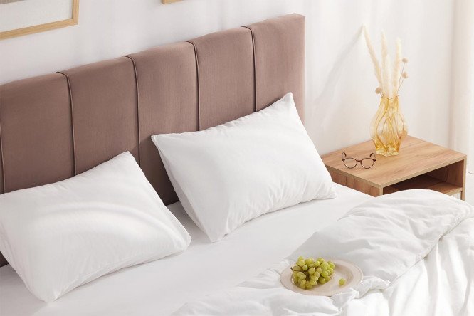 Комплект постельного белья MICASA Schnee 145х215 см, 1,5 спальный