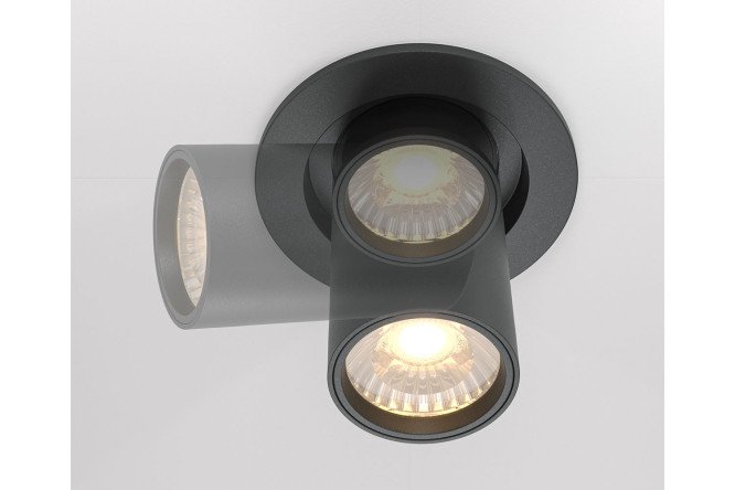 Светильник встраиваемый MAYTONI Downlight Hidden 9.5x9.8x9.5 см, LED